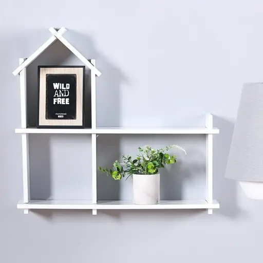 KD Hut Wall Shelf_White